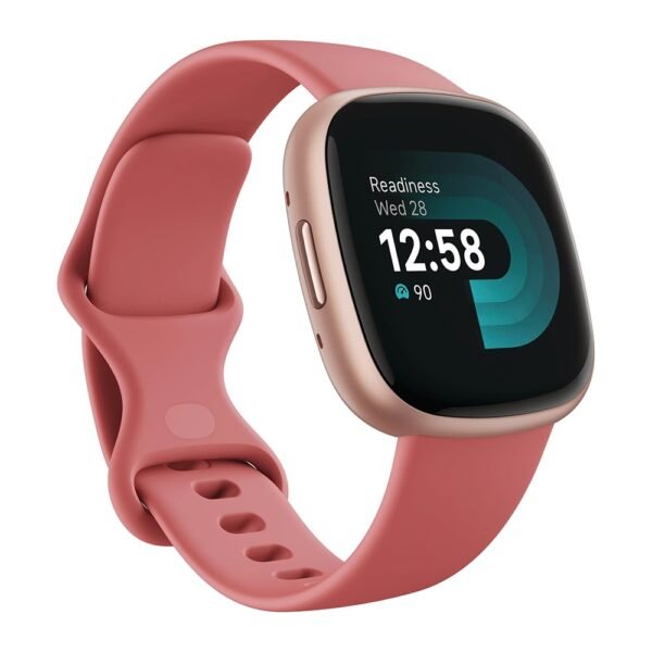 Relógio Smartwatch Fitbit Versa 4 Gps Bluetooth Rose Copper