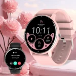 Relógio Feminino 2025 Tela Touch Full Esportivo Fitness Sem Fio para Android iPhone
