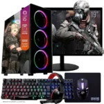 Computador PC Gamer Completo TOB Intel Core i5 SSD 480GB 16GB Teclado Mouse Mouse Pad e Headset Gamer Monitor 19" Windows 10 Pro Trial - TOB COMPUTERS